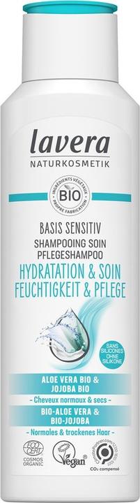 Image du produit Lavera Shampoo basis sensitiv Feuchtigkeit & Pflege Fl 250 ml (250 ml, Shampoing liquide)