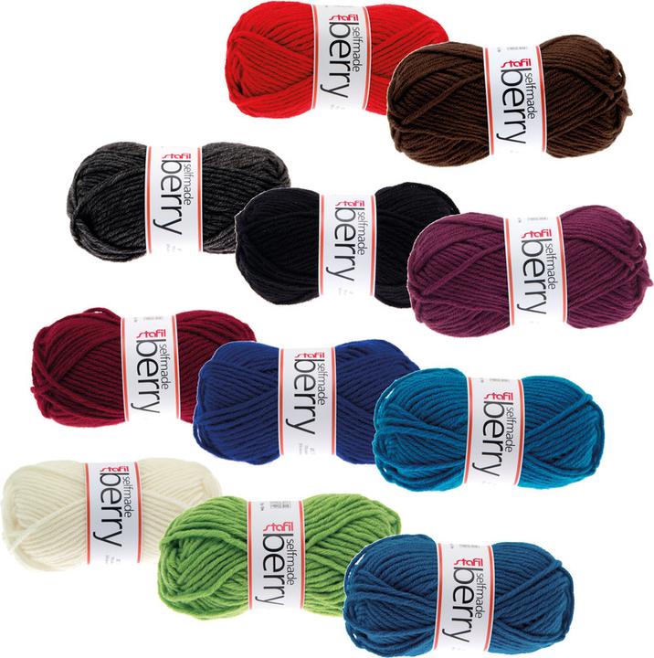 Produktbild Stafil Wolle Berry 50gr.rot (55 m)