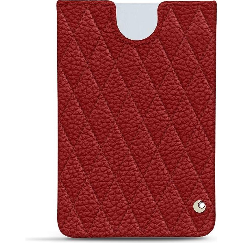 Noreve Lederschutzhülle (Microsoft Surface Duo), Smartphone Hülle, Rot