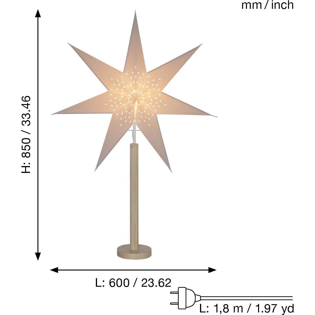 Thumbnail - Star Trading, Weihnachtsbeleuchtung, Tischstern Elice