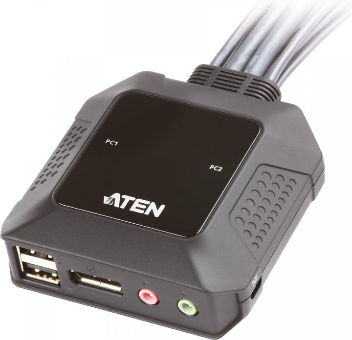 Produktbild Aten CS22DP: USB DP KVM Switch, 2Port