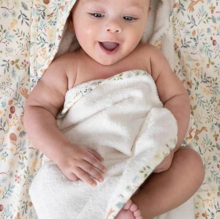 Image du produit Little Dutch Kapuzenhandtuch Forest Wonders - 75x75 cm