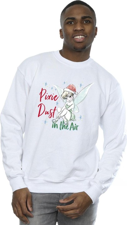 Actual product image Disney Mens Tinker Bell Pixie Dust Sweatshirt (3XL)