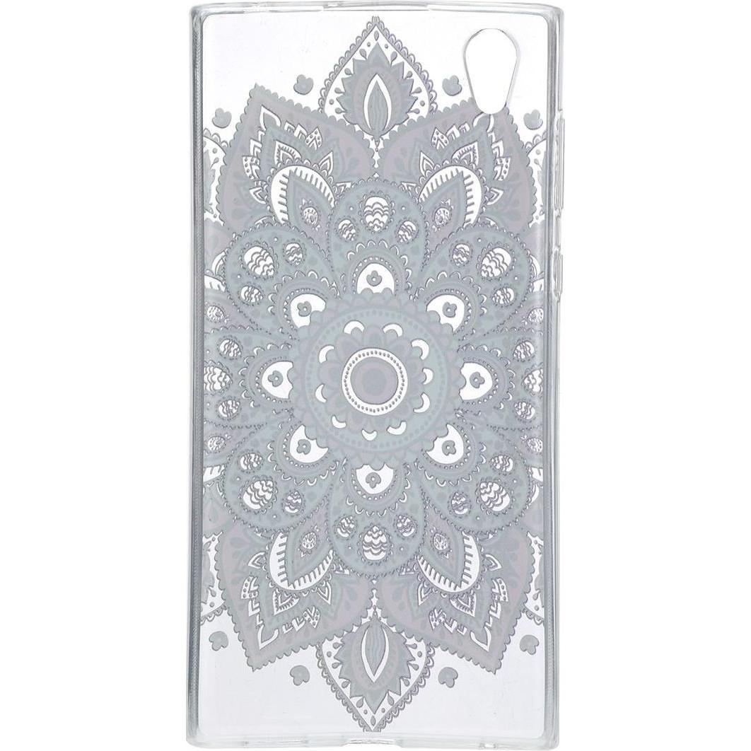 König Design Henna Cover für Sony Xperia L1 Case Schutz Hülle Silikon Bumper Tattoo Bunt Neu (Sony Xperia L1), Smartphon...