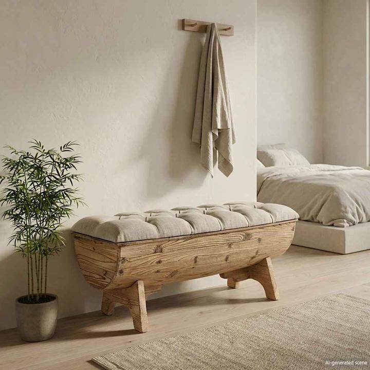 Produktbild vidaXL Fussbank (103 cm)