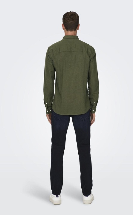 Produktbild Only & Sons Einfarbiges Langarmhemd (XL)