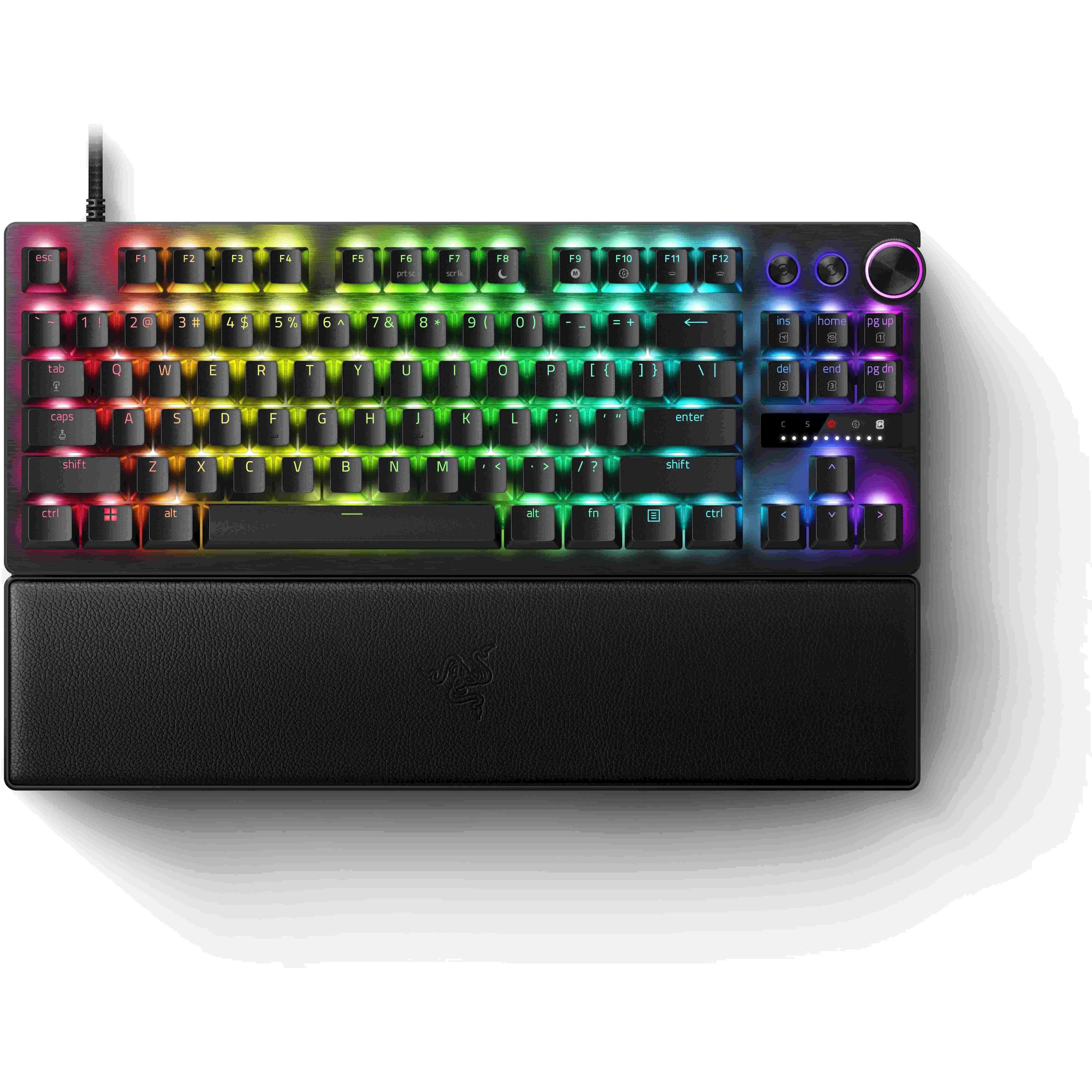 Razer Huntsman V3 Pro TKL (DE, Kabelgebunden), Tastatur, Schwarz
