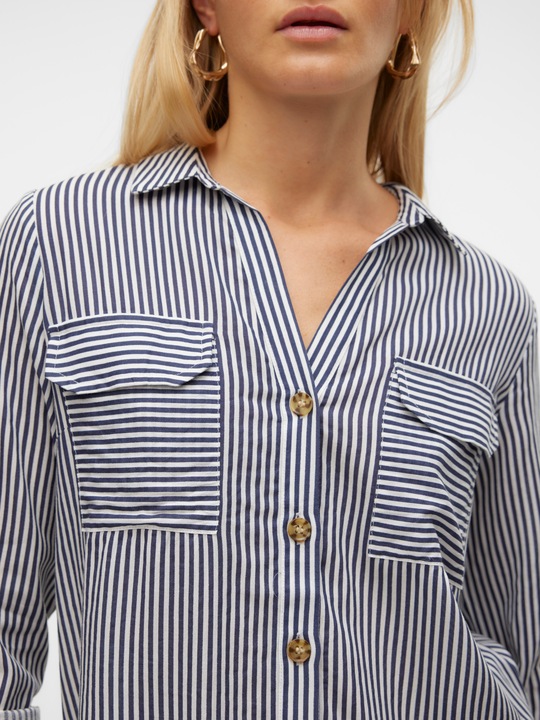 Produktbild Vero Moda Vmbumpy L/S Shirt New Wvn Ga Noos (XXL)