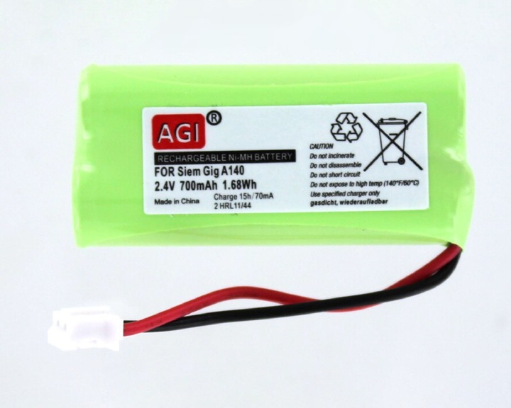 Produktbild AGI 78902 - Akku - SIEMENS V30145-K1310-X359 - Grün - Nickel-Metallhydrid (NiMH) - 6
