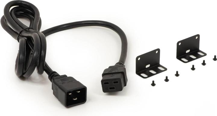 Image du produit Connetto Multiprise 8 prises C13 avec affichage tension, ampérage et capteurs environnementaux