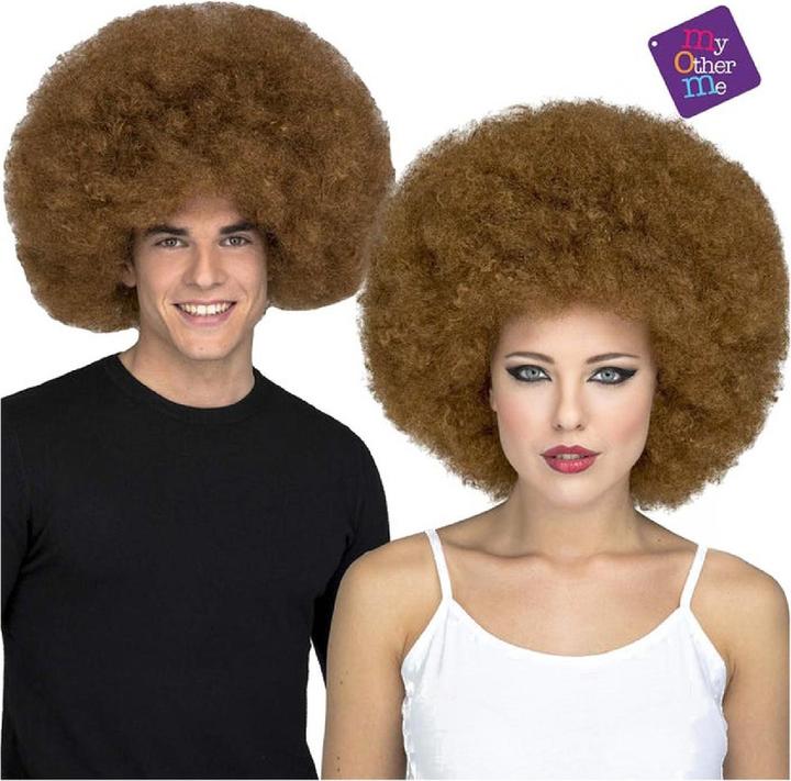 Produktbild My Other Me Jumbo braune Perücke 200 gr