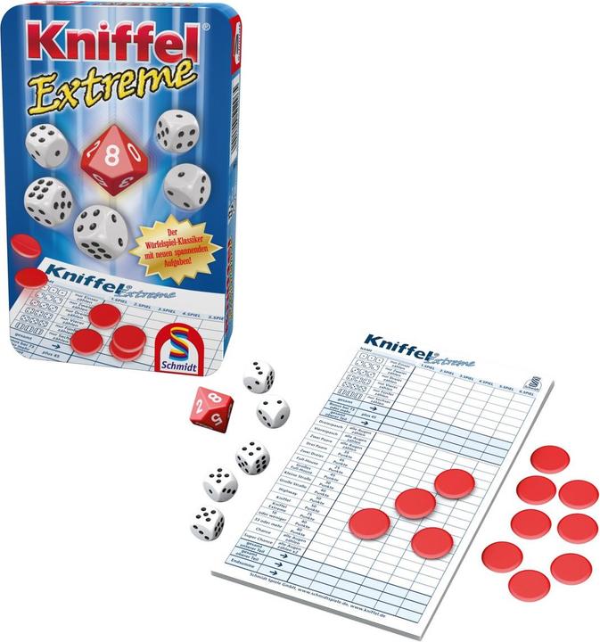 Immagine prodotto Schmidt Spiele Yahtzee estremo (Tedesco, 2 - 4 Giocatori)