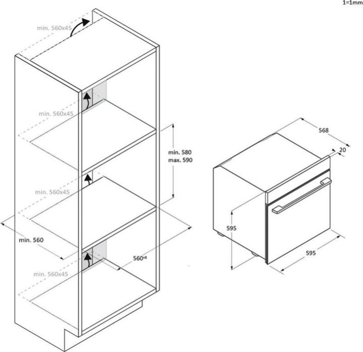 Actual product image Haier H6 ID68C5YTB