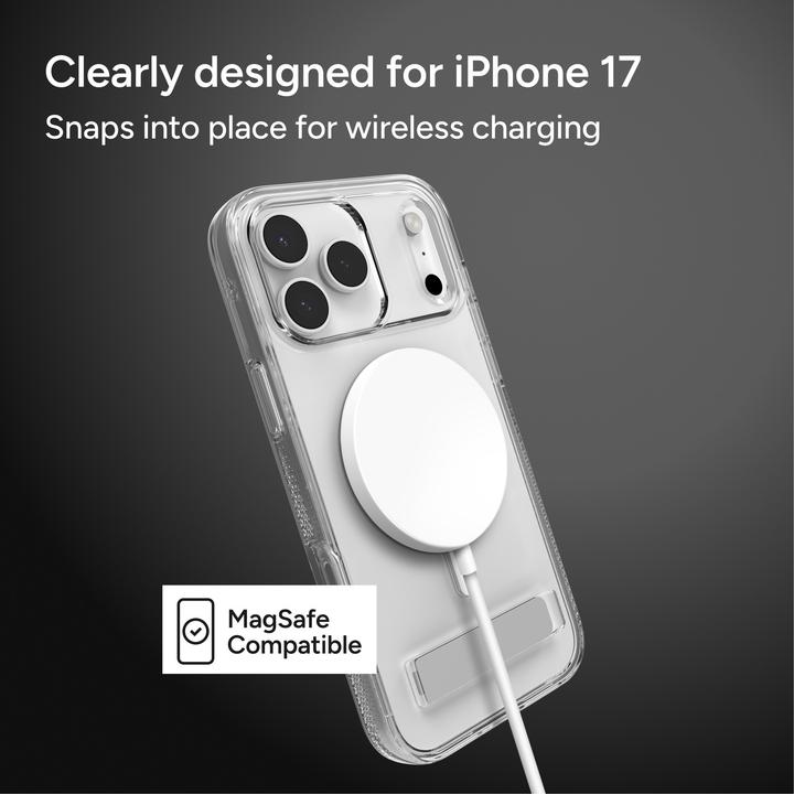 Produktbild Zagg Case für Apple iPhone 17 Pro Max Crystal Palace Snap mit Kickstand (Apple iPhone 17 Pro Max)
