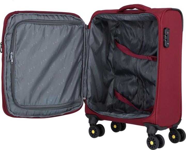 Immagine prodotto D&N Travel Line 9704 Carrello cabina a 4 ruote S 55 cm con ripiegamento elastico (38 l)