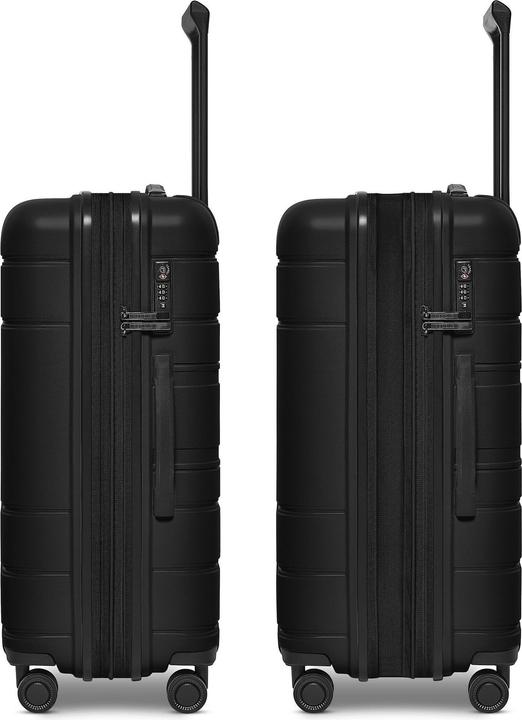 Produktbild Redolz Essentials 11 4 Rollen Kofferset 3-teilig mit Dehnfalte (240 l)