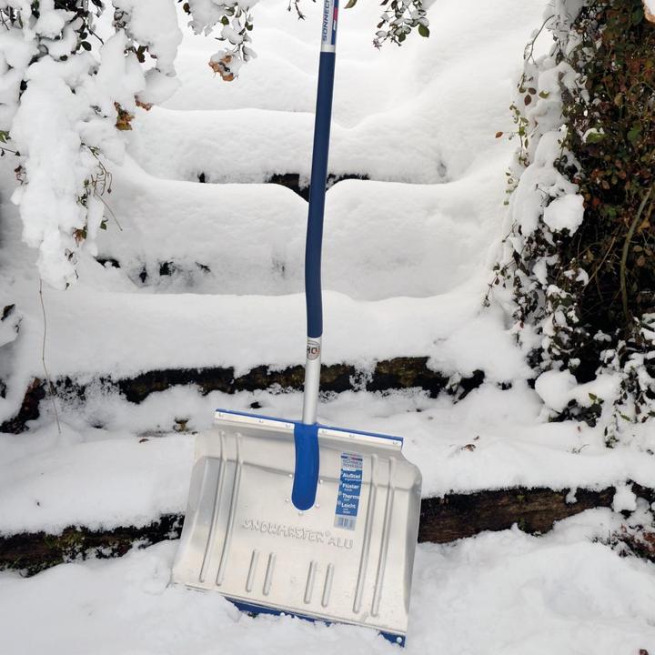 Actual product image Sonneck Aluminium snow pusher with Ergo handle, clearing width 500 mm