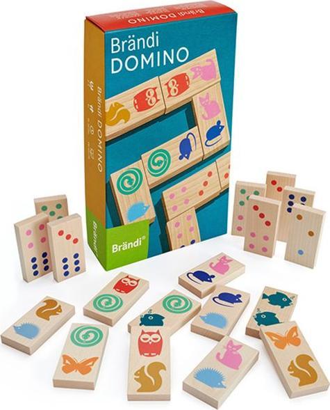 Brändi Domino (German, French, English)