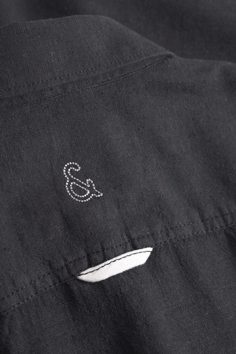 Produktbild Colours & Sons Langarmhemd Shirt-Linen Blend Kent (M)