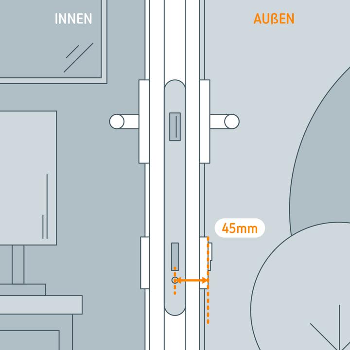 Produktbild Netatmo Smart Doorlock Erweiterungs-Kit 45 mm