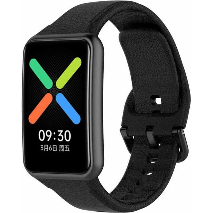 Strap-it Silikonarmband (Silikon), Uhrenarmband, Schwarz