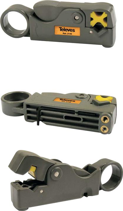 Actual product image Televes Germany GmbH Cable Stripping Tool f.Crimp/Press Technology FCS10 (30 mm)