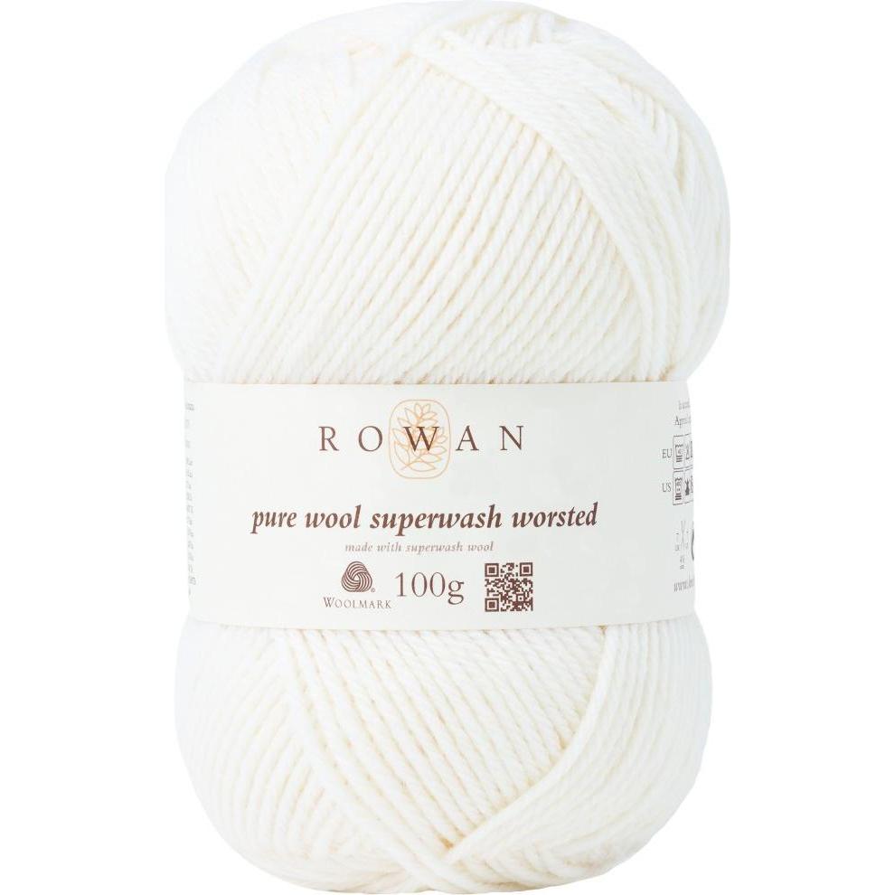 Rowan Pure Wool Worsted, Garn + Wolle, Grau