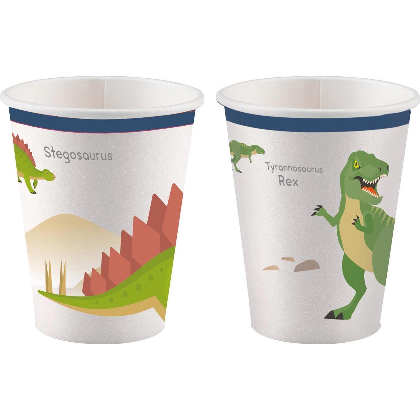 Riethmüller, Einweggeschirr, Becher Happy Dinosaur ml (8 x)
