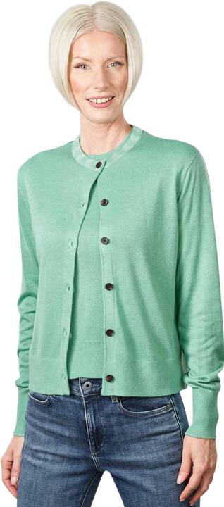Immagine prodotto Scotch & Soda Jacquard Trim Cardigan Crew Neck Frozen Mint (L)