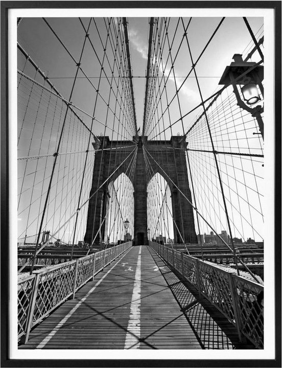 Image du produit Trenddeko Perspective du pont de Brooklyn (40 x 50 cm)
