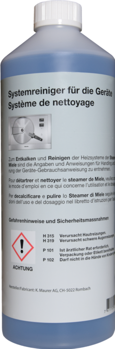 Actual product image Miele Descaling agent (1000 ml)