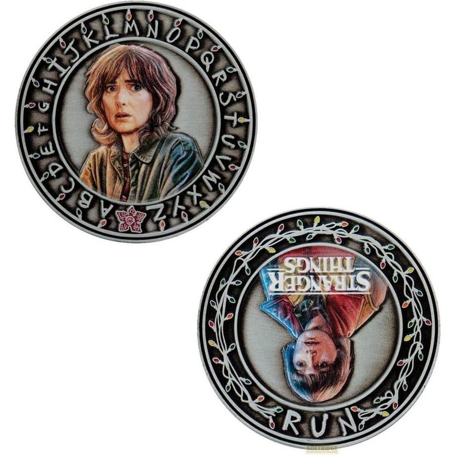 Fanattik, Münzen, Stranger Things Sammelmünze Will & Joyce 4 cm