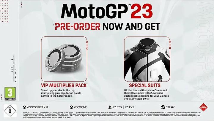 Produktbild Milestone MotoGP 23 Day One Edition (PS5, IT, DE, FR, EN)