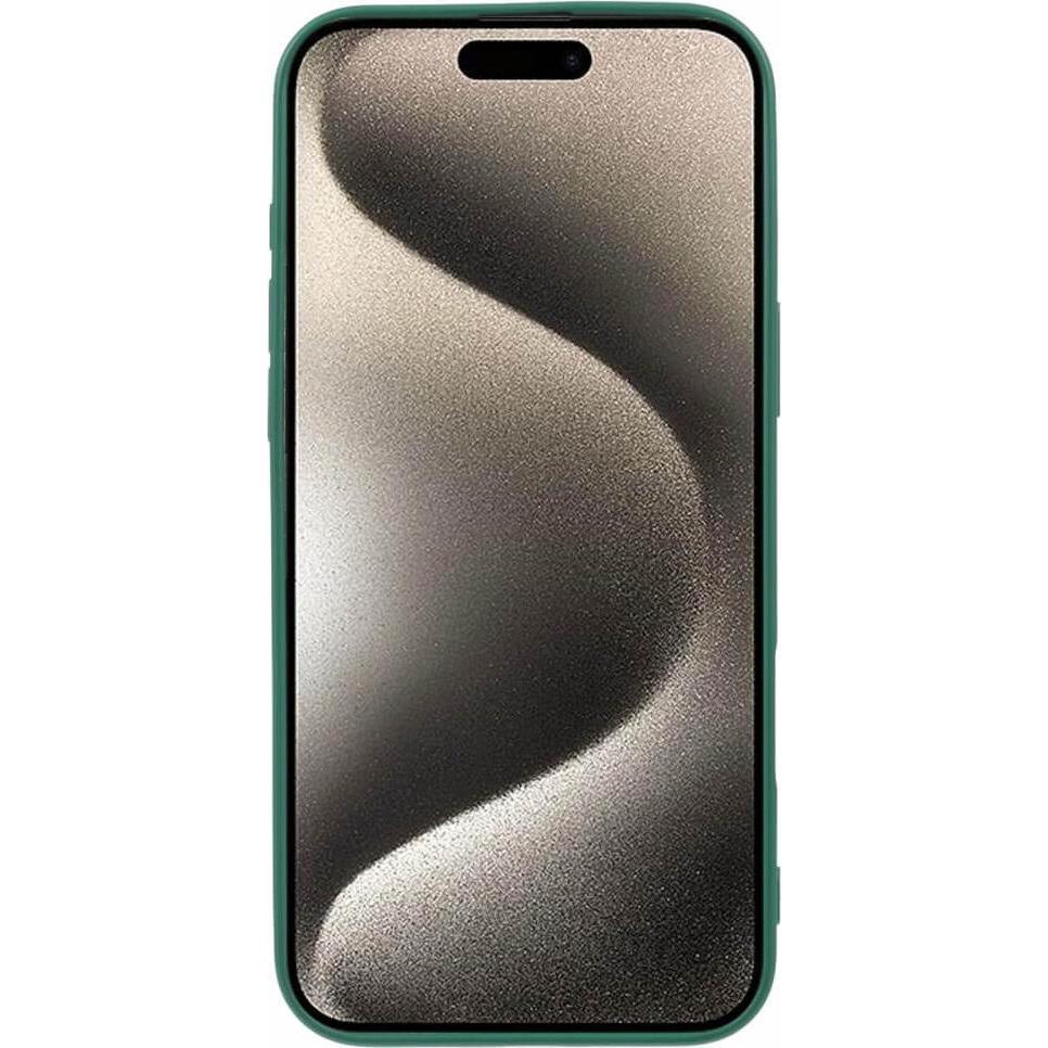 Thumbnail - Cover-Discount iPhone 16 Pro Max - Silikon Gummi Hülle (Apple iPhone 16 Pro Max), Smartphone Hülle, Grün