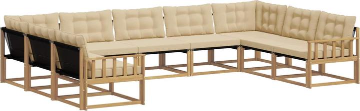 Beige, Braun, Weiss