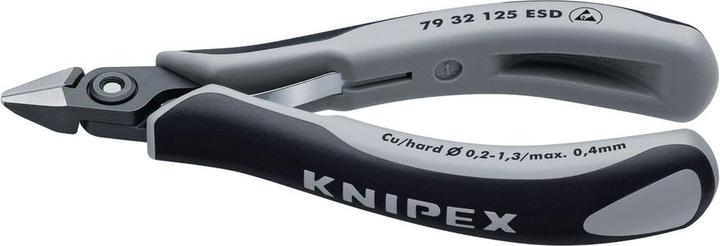Produktbild Knipex Präzisions-Elektronik-Seitenschneider ESD (125 mm)