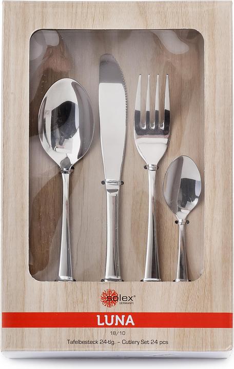 Actual product image Solex Luna' cutlery set (24 pcs., Cutlery set)