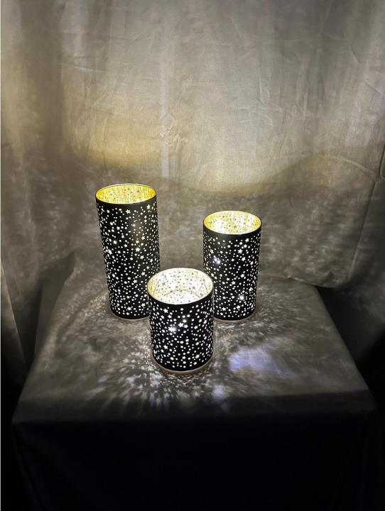 Produktbild GuGus LED Windlicht 3er Set (3 x, 10 x 10 x 13 cm)