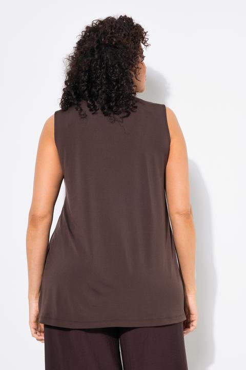 Actual product image Ulla Popken Beaded Neck Tank (50, 52)