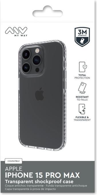 Actual product image My Way Case for iPhone 15 Pro Max reinforced series (Apple iPhone 15 Pro Max)