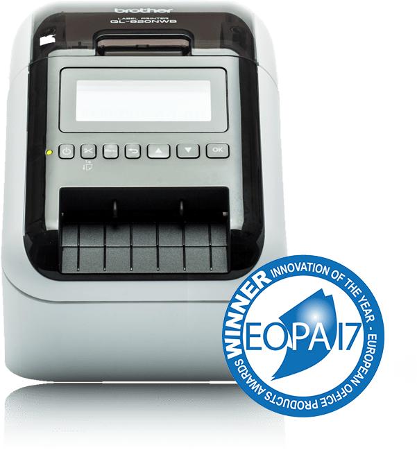 Actual product image Brother QL-820NWBc (300 dpi)