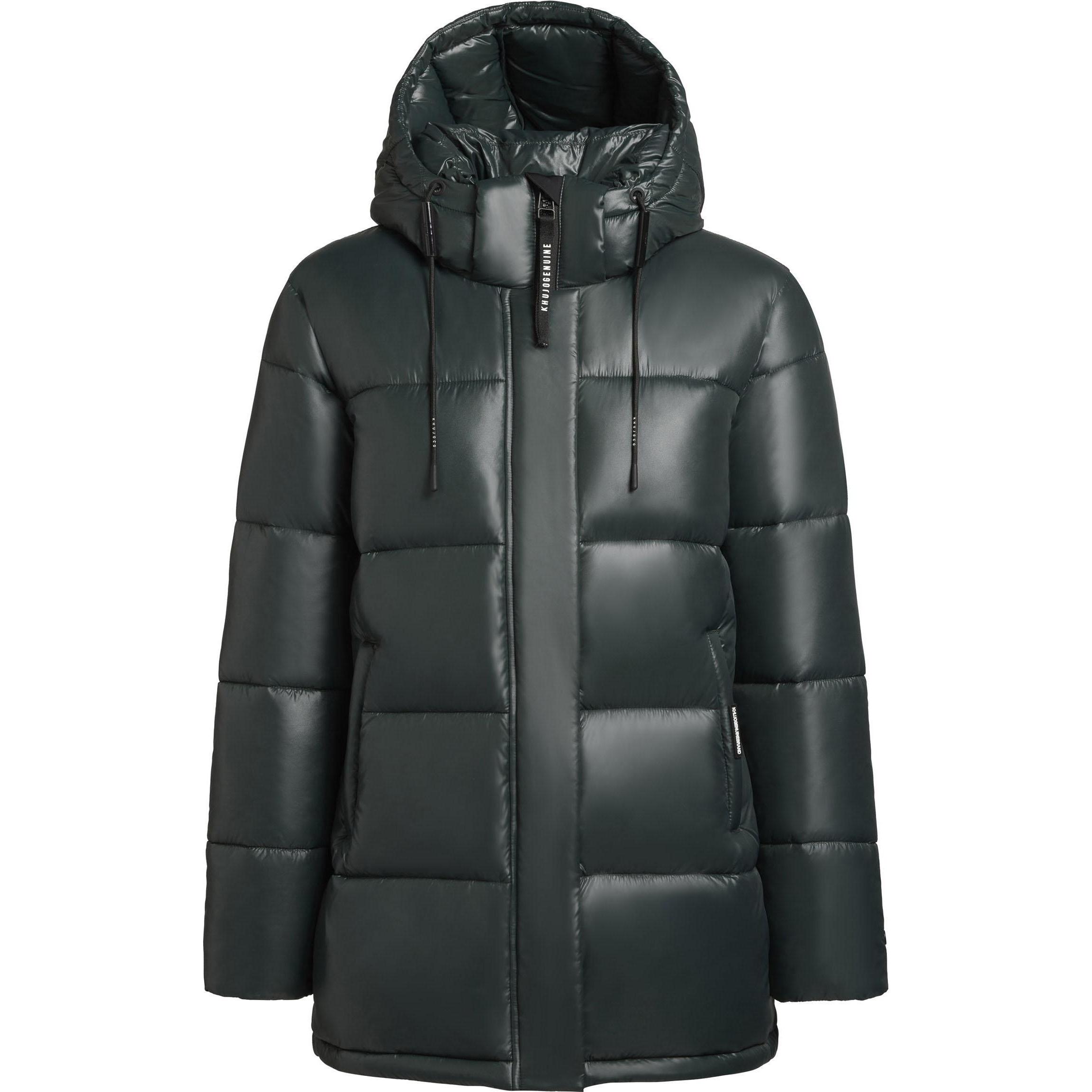 Khujo, Damen, Jacke, Word3 Satin-YM (XXL), Grün, XXL