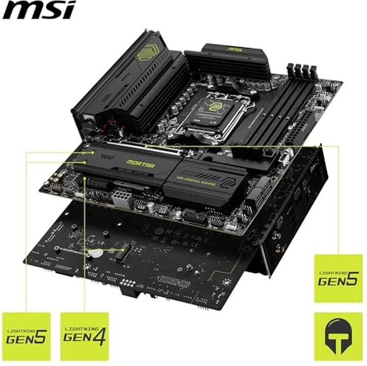Actual product image MSI MAG B850M Mortar WiFi (AM5, AMD B850, mATX)