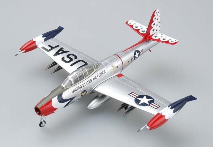 Actual product image Easy Model F-84G USAF Thunderbirds 1955