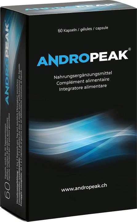 Actual product image Andropeak Capsule (60 Piece, Pills, 70 g)