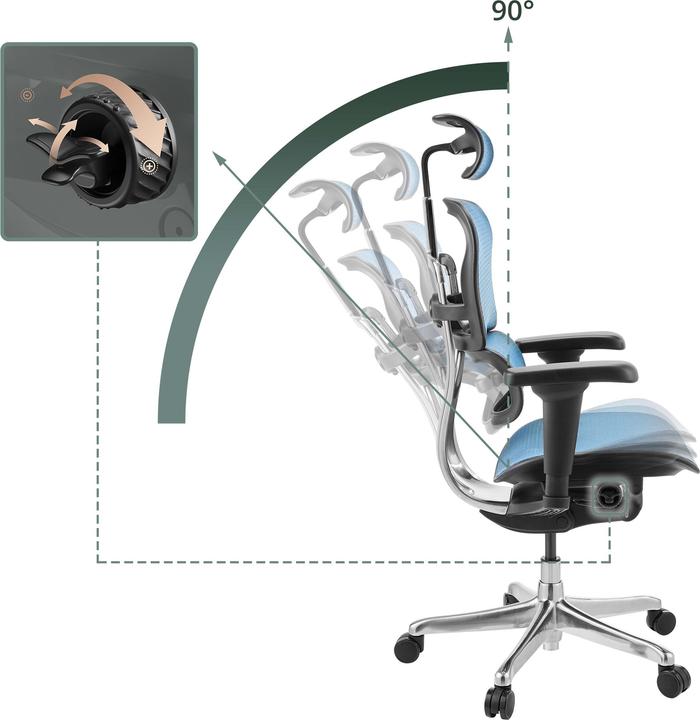 Image du produit Hjh Office Ergohuman Ultra Gen2 (46 - 58 cm)