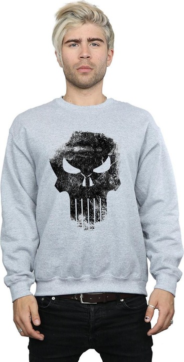 Produktbild The Punisher Distrressed Skull Sweatshirt (S)