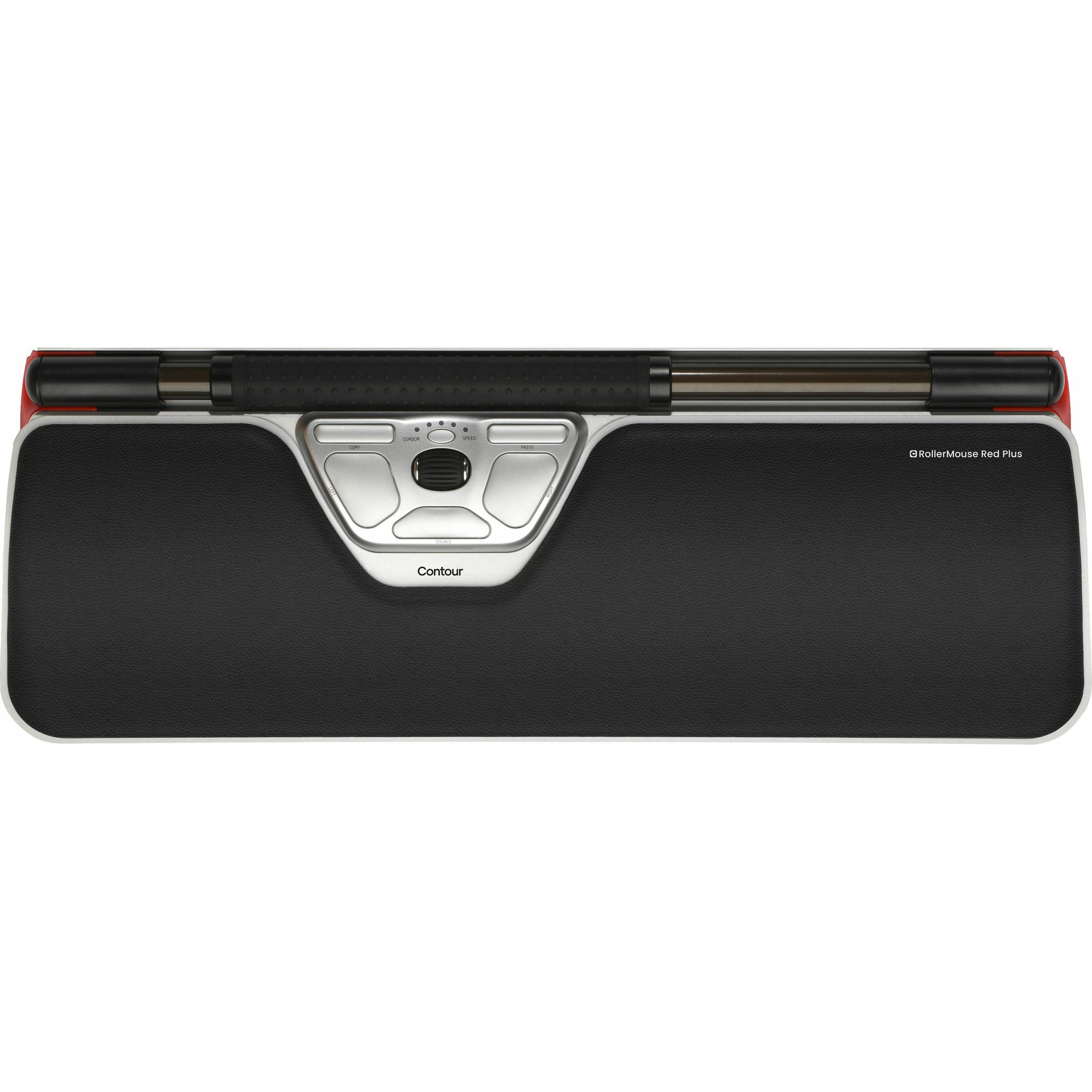 Contour RollerMouse Red Plus (Kabellos), Maus, Schwarz