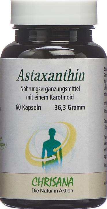 Produktbild Chrisana Astaxanthin (60 Stück, Kapseln, 500 g)