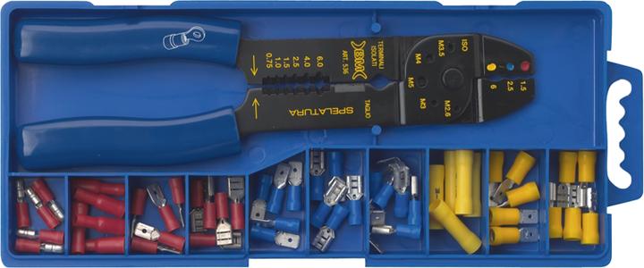 Actual product image Pressed cable lug assortment 0.25-6mm2